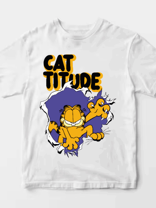 Garfield Cat Attitude Unisex T-Shirt