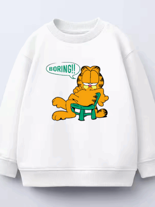 Garfield Certified Bored Crewneck Sweatshirt