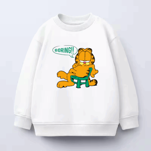 Garfield Certified Bored Crewneck Sweatshirt