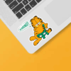 Garfield Certified Bored Sticker