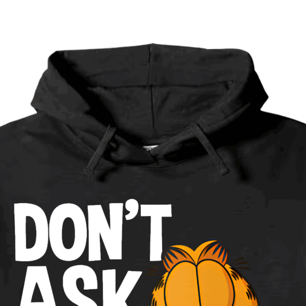 Garfield Do Not Ask Me Again Hoodie