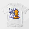 Garfield Do Not Ask Me Again Mood Activated Unisex T-Shirt