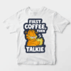 Garfield First Coffee Then Maybe Talking Unisex T-Shirt