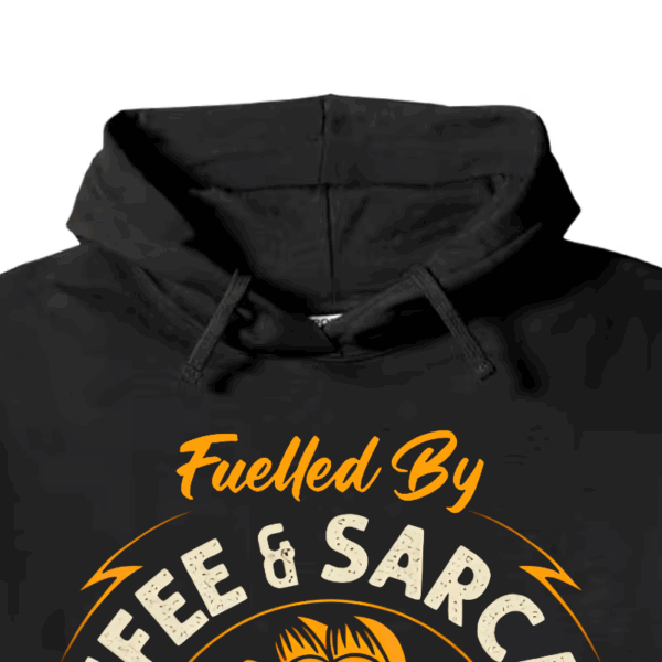 Garfield Fueled by Coffee Sarcasm and Chaos Hoodie