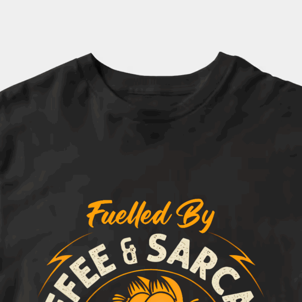 Garfield Fueled by Coffee Sarcasm and Chaos Unisex T-Shirt