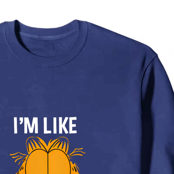 Garfield I Am Like One Hundred Four Percent Tired Crewneck Sweatshirt