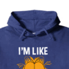 Garfield I Am Like One Hundred Four Percent Tired Hoodie