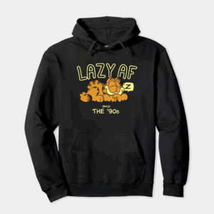 Garfield Lazy Since the Nineties Classic Mood Hoodie