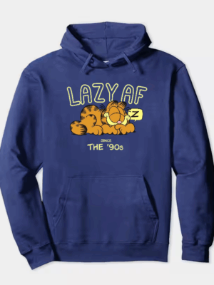 Garfield Lazy Since the Nineties Classic Mood Hoodie