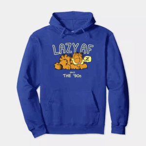 Garfield Lazy Since the Nineties Classic Mood Hoodie