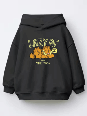 Garfield Lazy Since the Nineties Classic Mood Kids Hoodie