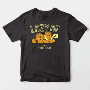 Garfield Lazy Since the Nineties Classic Mood Unisex T-Shirt