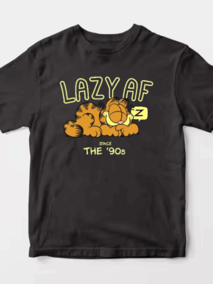 Garfield Lazy Since the Nineties Classic Mood Unisex T-Shirt