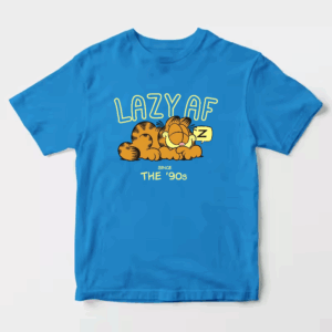 Garfield Lazy Since the Nineties Classic Mood Unisex T-Shirt