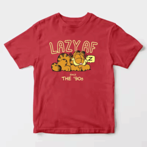 Garfield Lazy Since the Nineties Classic Mood Unisex T-Shirt