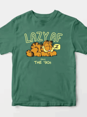 Garfield Lazy Since the Nineties Classic Mood Unisex T-Shirt