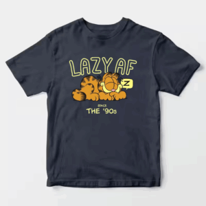 Garfield Lazy Since the Nineties Classic Mood Unisex T-Shirt
