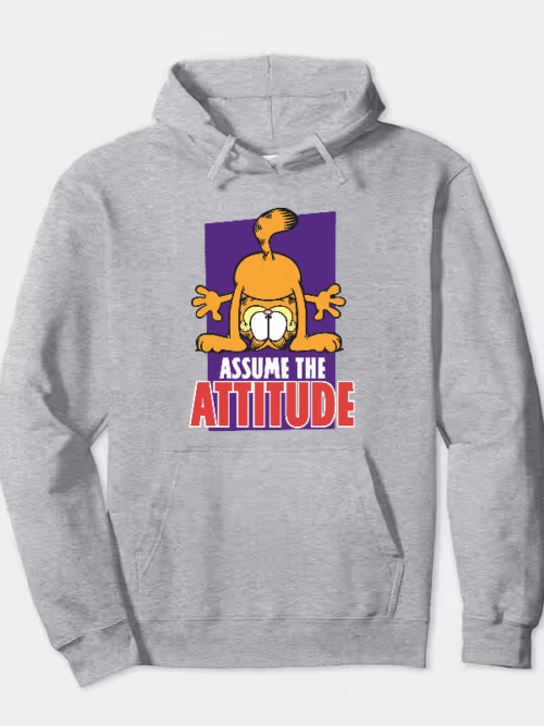 Garfield Mood Attitude Activated Hoodie