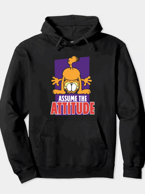 Garfield Mood Attitude Activated Hoodie