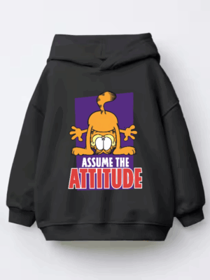 Garfield Mood Attitude Activated Kids Hoodie