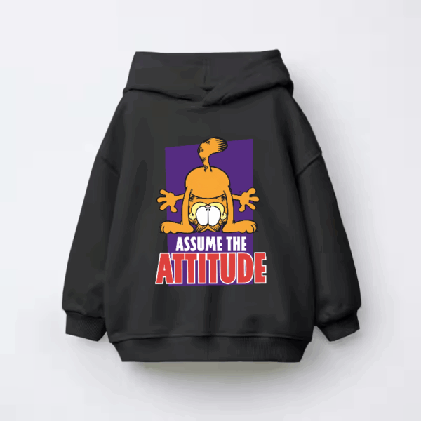 Garfield Mood Attitude Activated Kids Hoodie