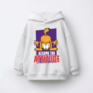 Garfield Mood Attitude Activated Kids Hoodie