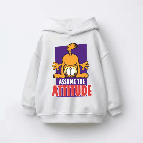Garfield Mood Attitude Activated Kids Hoodie