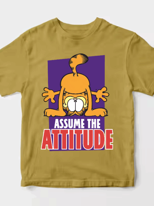 Garfield Mood Attitude Activated Unisex T-Shirt
