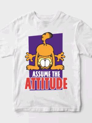 Garfield Mood Attitude Activated Unisex T-Shirt