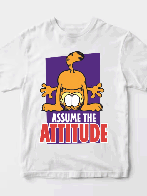 Garfield Mood Attitude Activated Unisex T-Shirt