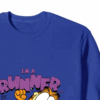 Garfield Runner Mode Fit Fast Fierce Energy Crewneck Sweatshirt