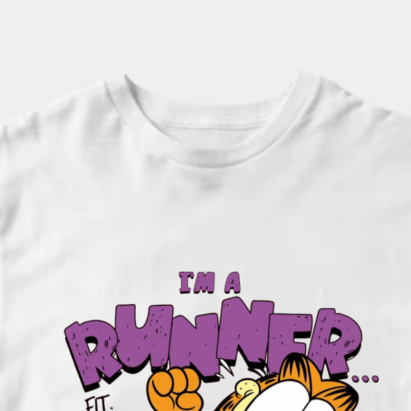 Garfield Runner Mode Fit Fast Fierce Energy Unisex T-Shirt