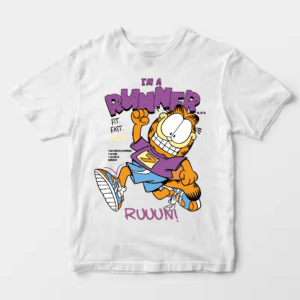 Garfield Runner Mode Fit Fast Fierce Energy Unisex T-Shirt