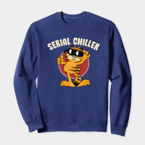 Garfield Serial Chiller Master of Relaxation Crewneck Sweatshirt
