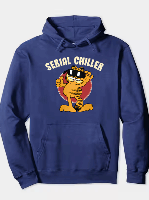Garfield Serial Chiller Master of Relaxation Hoodie
