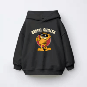 Garfield Serial Chiller Master of Relaxation Kids Hoodie