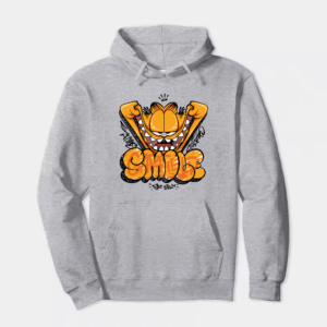 Garfield Smiling for Self Hoodie