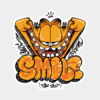 Garfield Smiling for Self Sticker