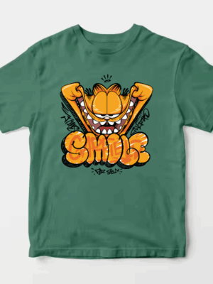 Garfield Smiling for Self Unisex T-Shirt