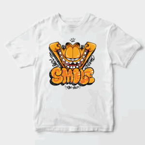 Garfield Smiling for Self Unisex T-Shirt