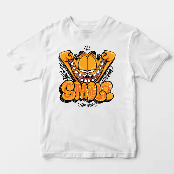 Garfield Smiling for Self Unisex T-Shirt