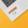 Garfield the Runner Lazy Cat on the Move Sticker