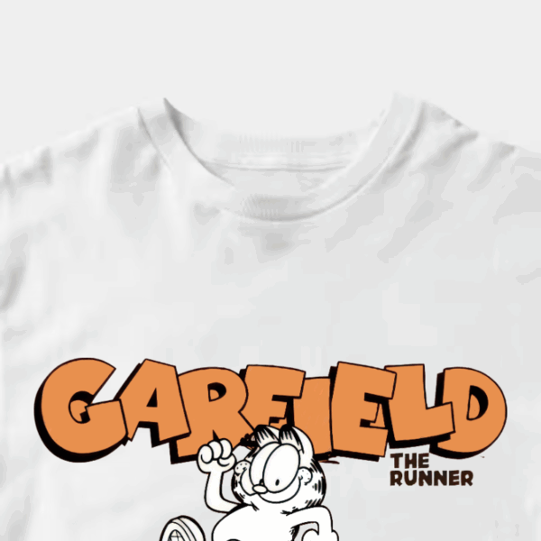 Garfield the Runner Lazy Cat on the Move Unisex T-Shirt