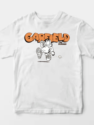 Garfield the Runner Lazy Cat on the Move Unisex T-Shirt