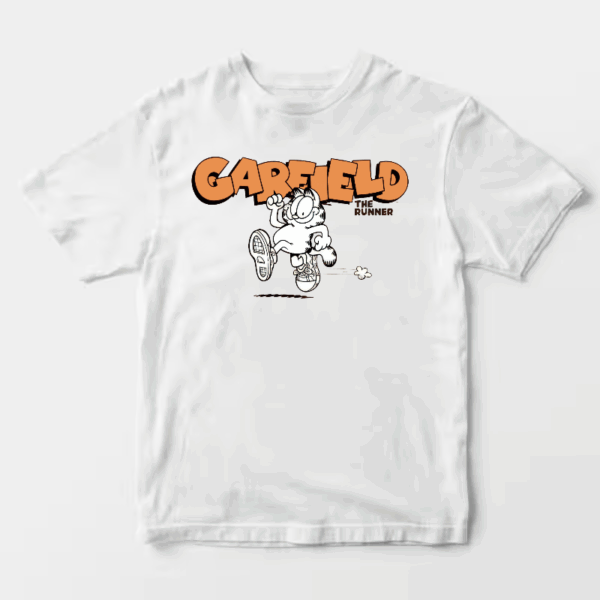 Garfield the Runner Lazy Cat on the Move Unisex T-Shirt