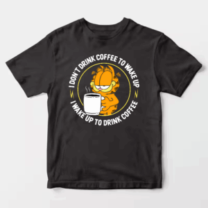 Garfield Wake Up to Drink Coffee Unisex T-Shirt