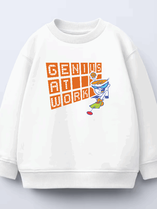 Genius At Work Dexter’s Laboratory Crewneck Sweatshirt
