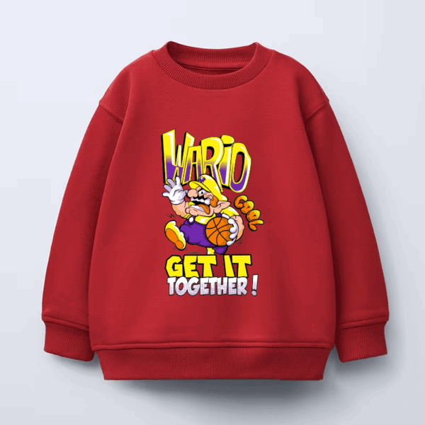 Get It Together Mario Classic Gaming Crewneck Sweatshirt