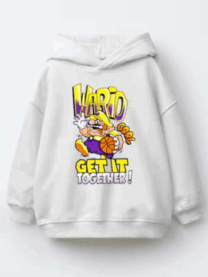 Get It Together Mario Classic Gaming Kids Hoodie