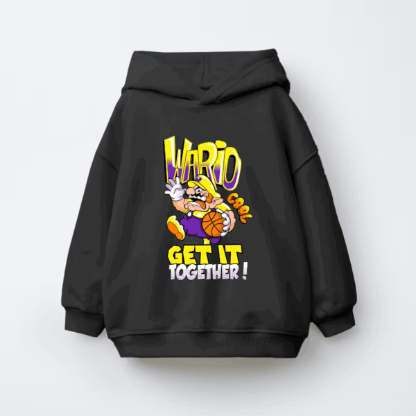 Get It Together Mario Classic Gaming Kids Hoodie